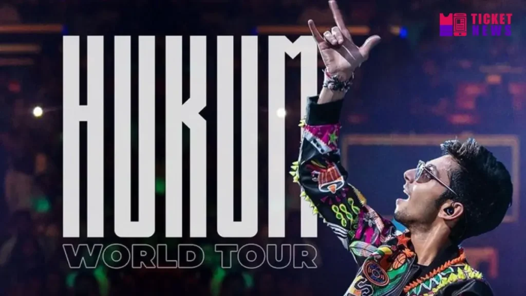 Anirudh Hukum World Tour Tickets