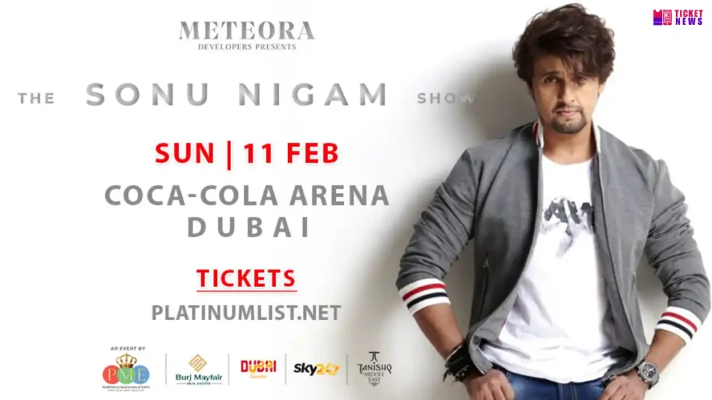 The Sonu Nigam Show Tickets