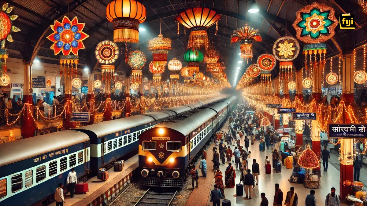 Book Diwali Train Tickets 2024