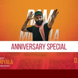 Anniversary celebrations with Ram miriyala