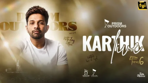 Karthik Live presented by Prism